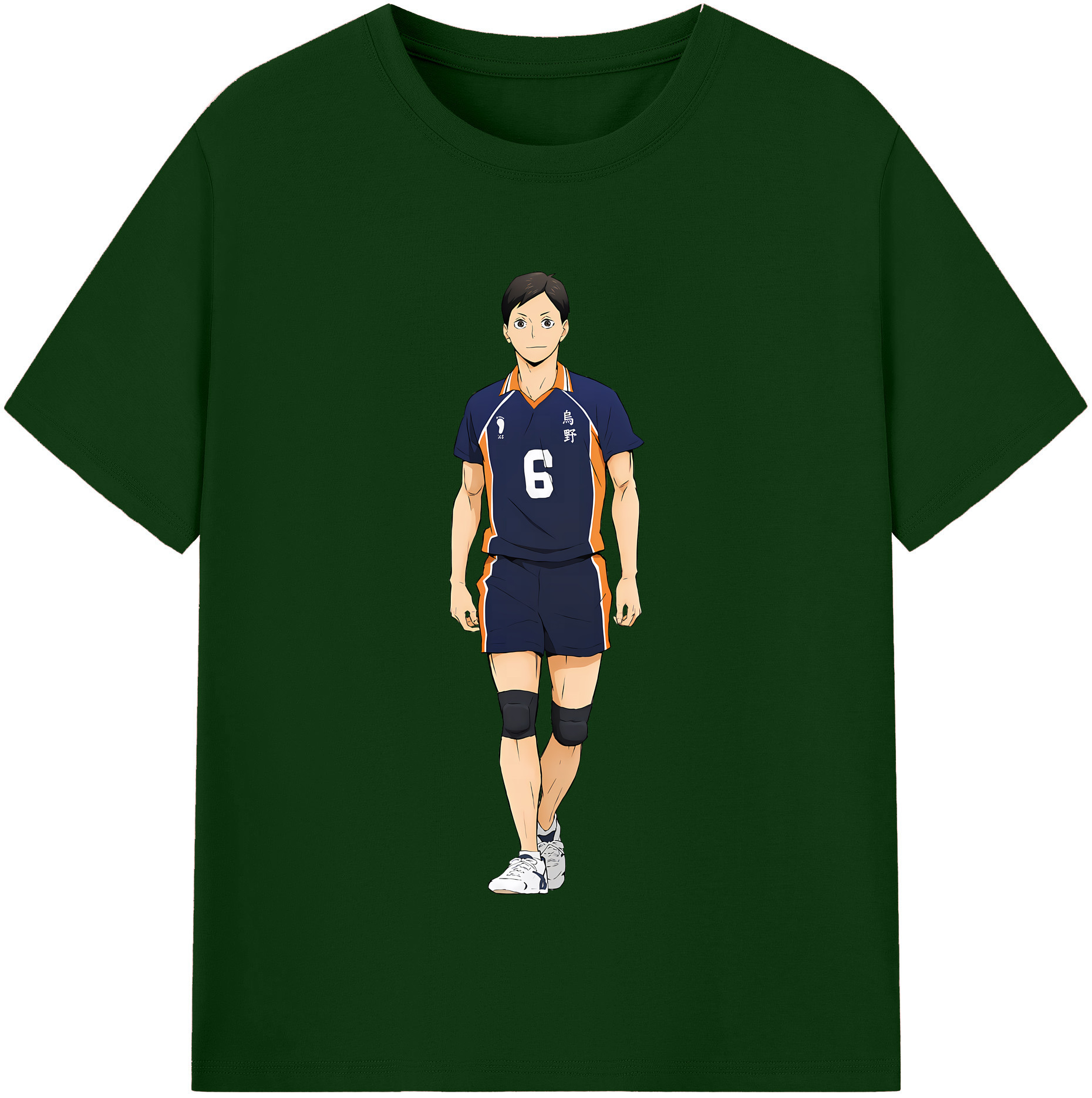 （画像用） ハイキュー!! Haikyu!! 綿100％半袖Tシャツ（フロントプリント）
